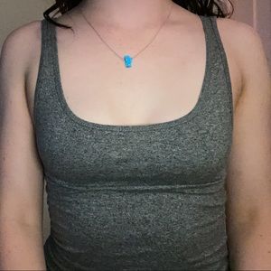 Grey tank top